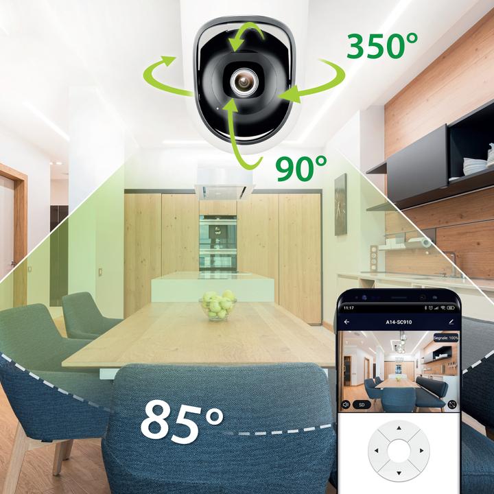 Image du produit Smartcam A14-sc915 Wl 2mpx Caméra motorisée