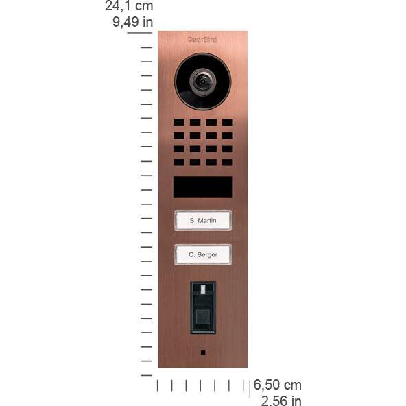 Thumbnail - Doorbird, Klingel + Türsprechanlage, Türstation D1102FV (Ethernet)