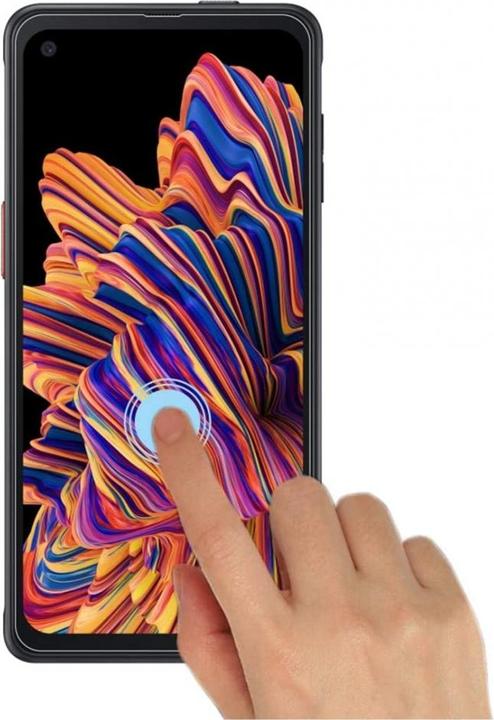 Produktbild Screenguard Samsung Galaxy XCover Pro Panzerglas Schutzfolie Case Friendly Design (1 Stk., Samsung Galaxy Xcover Pro)