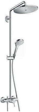 hansgrohe HG Showerpipe CROMA SELECT 280 AIR 1JET DN 15, avec mitigeur chromé