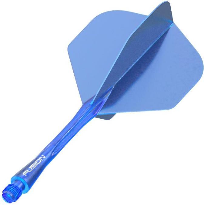 Winmau Fusion Flyshaft Azure Blue, medium