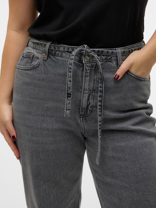 Actual product image Vero Moda VMCTESSA Hohe Taille Weiter Beinschnitt Jeans Weit geschnitten (44)