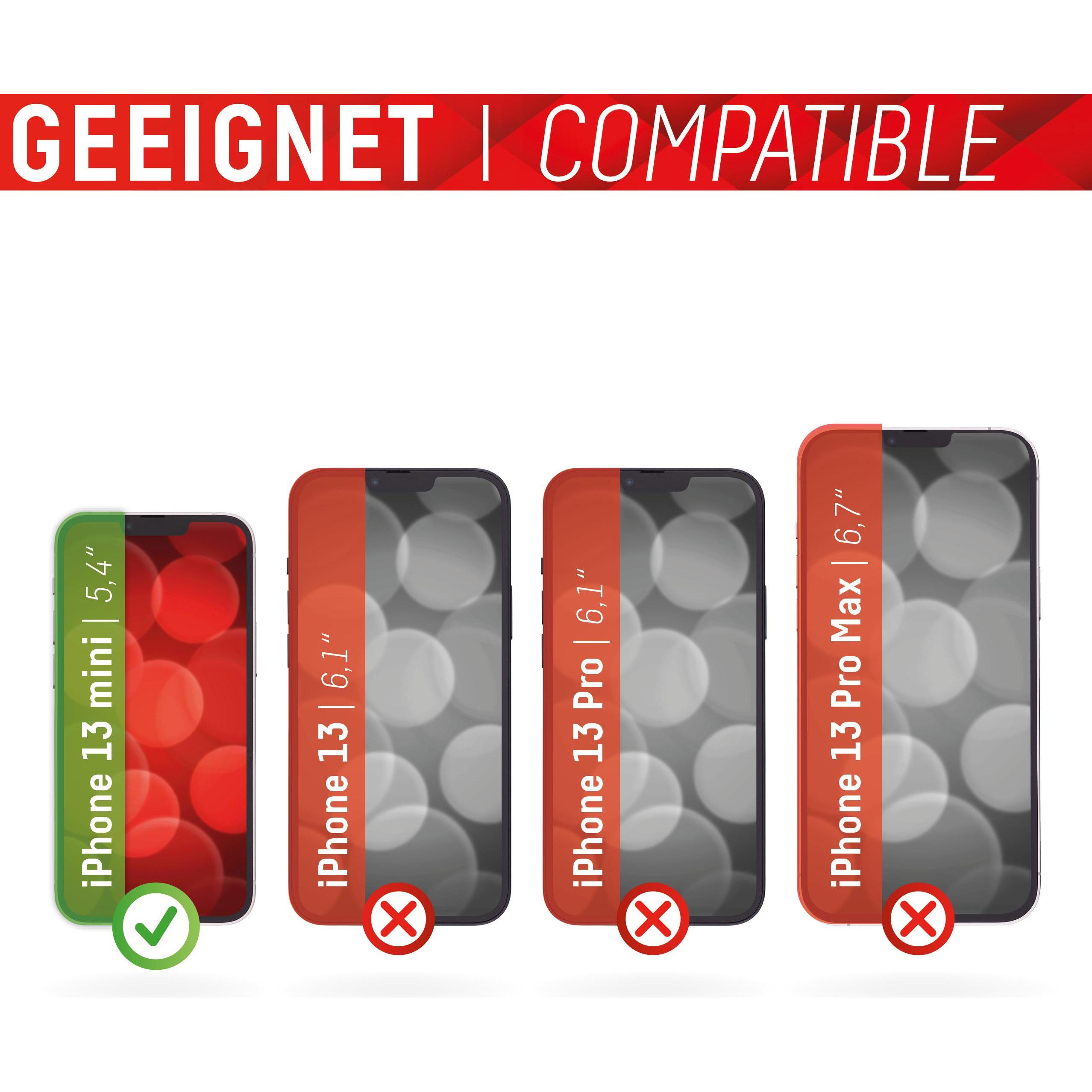 Thumbnail - Displex Smart Glass, Displayschutzfolie (1 Stück, Apple iPhone 13 mini), Smartphone Schutzfolie, Transparent