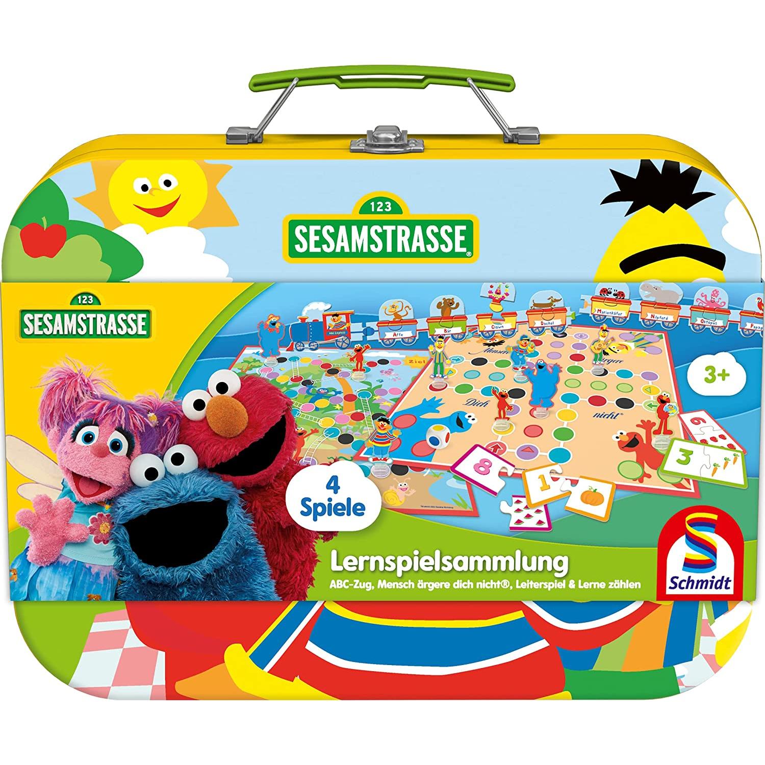 Schmidt Spiele Sesamstrasse Lernspielsammlung (Deutsch)