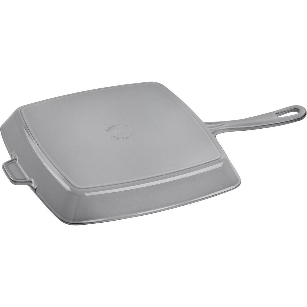 Thumbnail - Staub American Grillpfanne 30 cm, Graphit-Grau, Gusseisen, Pfanne + Kochtopf, Grau