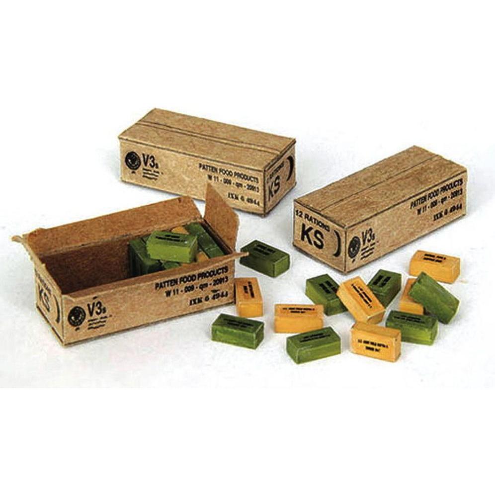Plus Model U.S. Feld Ration Kartons