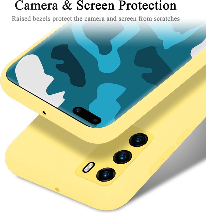 Produktbild Cadorabo TPU Liquid Silicone Case Cover (Huawei P40)