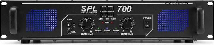 Actual product image Skytec Power amplifier SPL 700 (Final stage)