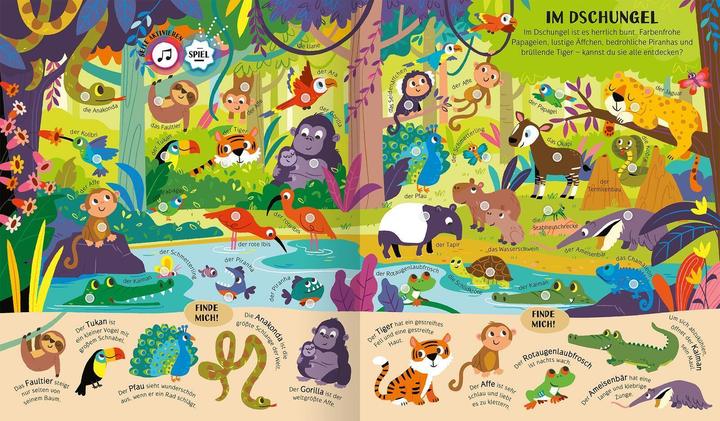 Immagine prodotto Mein riesengrosses Soundbuch Tiere (Tedesco)