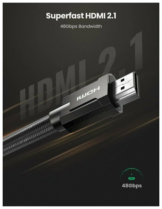 Actual product image Ugreen HDMI – HDMI (1 m, HDMI)