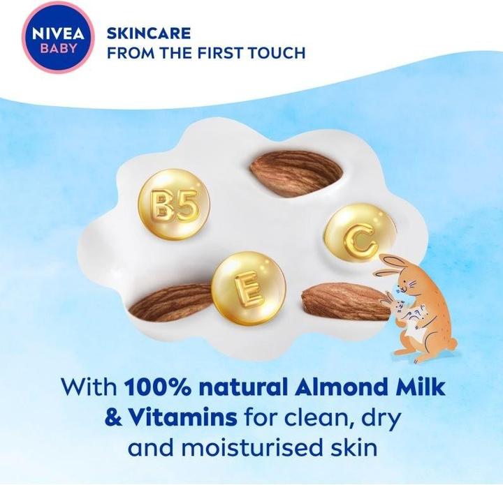 Image du produit NIVEA Baby Soft&Cream Wet Wipes 2X57 pcs.