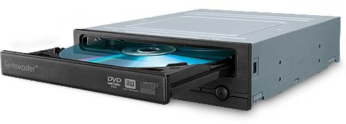 Produktbild Samsung WriteMaster 22x DVD±RW Writer, SATA, black (DVD Brenner, DVD Laufwerk)