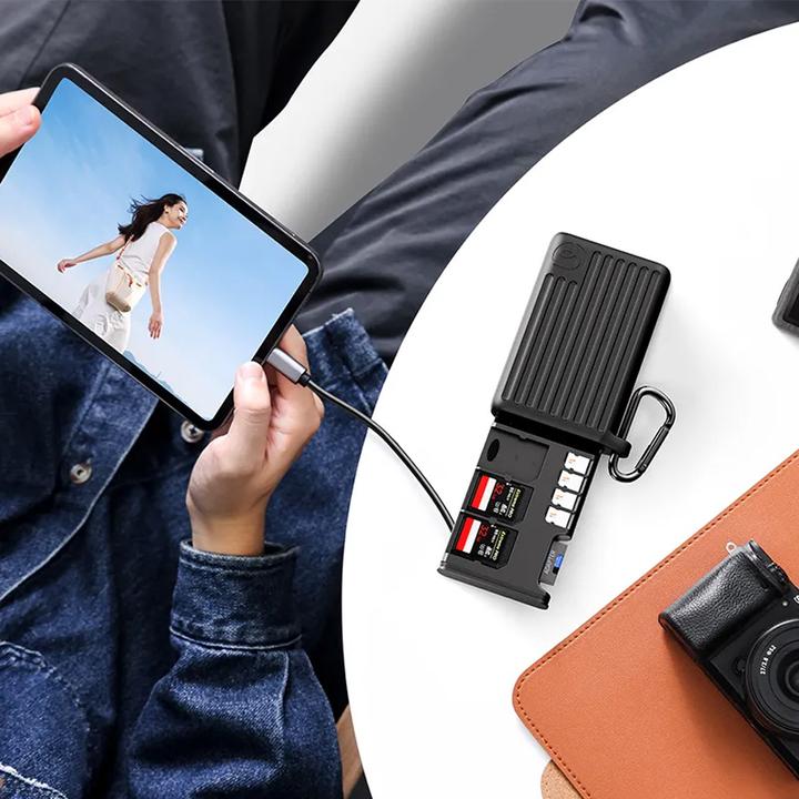 Produktbild Ulanzi MCR 02 Multifunctional High Speed Card Reader Case (USB)