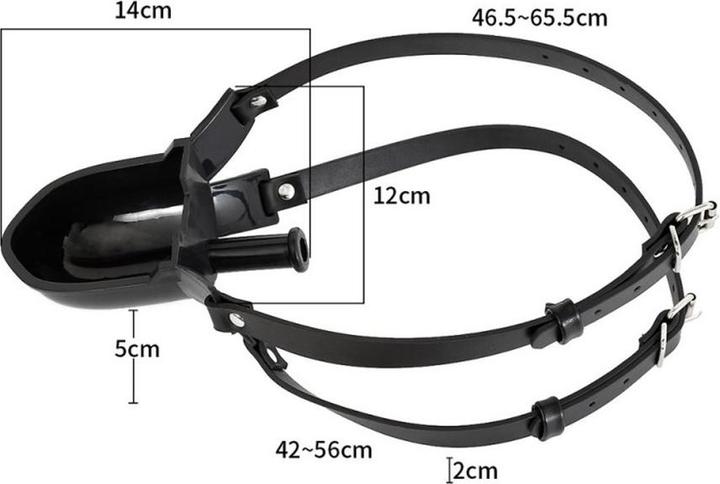 Immagine prodotto Kink Gear Bavaglio per bocca "Pissotière