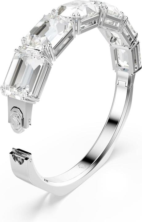 Actual product image Swarovski Millenia bangle octagon cut white (19 cm, Swarovski Metal)