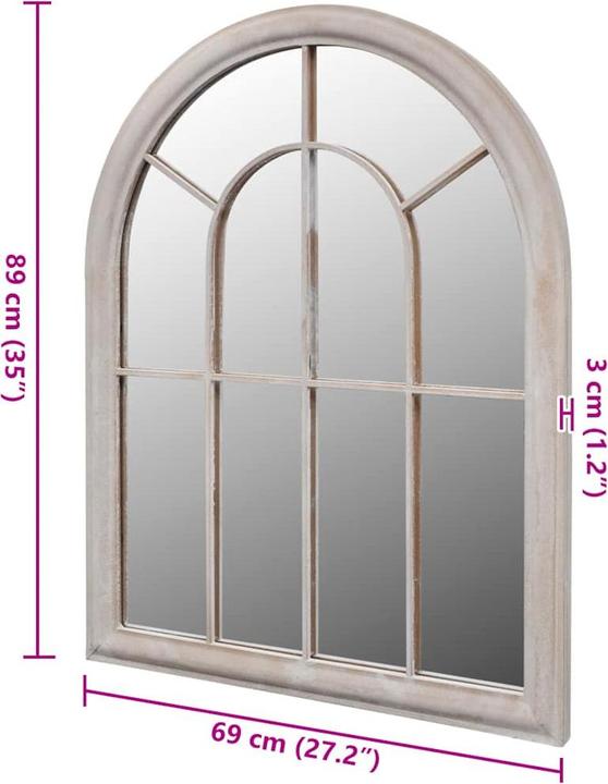 Immagine prodotto vidaXL Spiegel (3 x 89 cm)