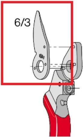 Actual product image Felco Blade