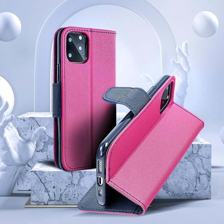 Produktbild Gsm City Book case OEM FANCY Book case for SAMSUNG Galaxy J5 2017 pink/navy (Samsung Galaxy J5 (2017))