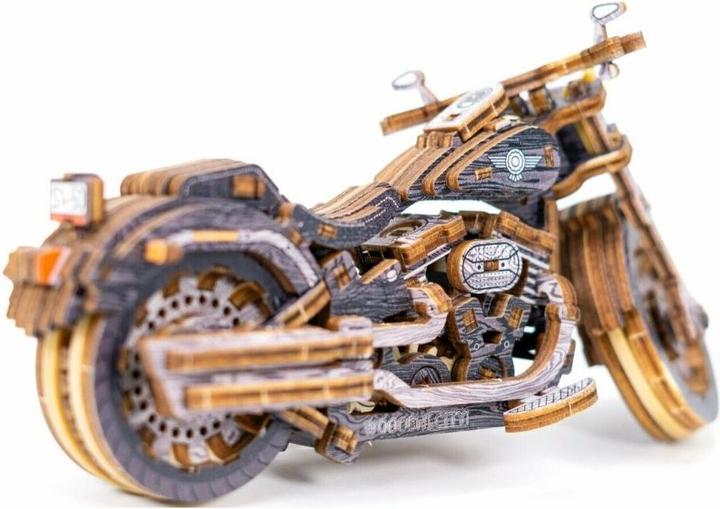 Produktbild WoodenCity Bausatz Cruiser V-Twin bemalt