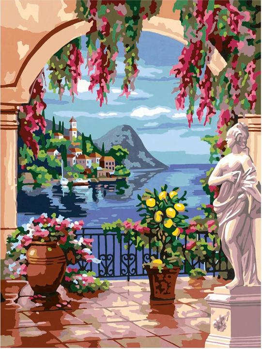 Image du produit Ravensburger CreArt - Peinture par numéros 25963 - Lago Maggiore - dès 14 ans