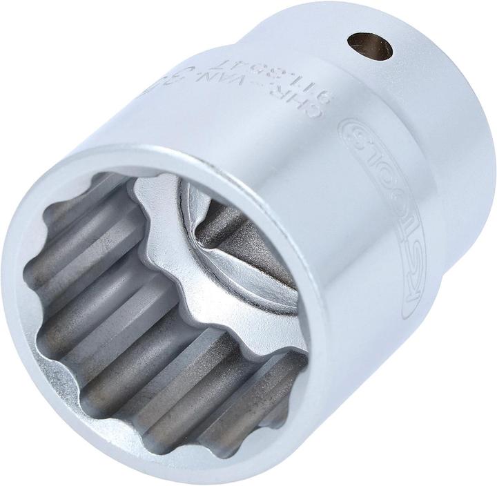 Actual product image KS Tools 3/4" 12 hex socket short (35 mm)