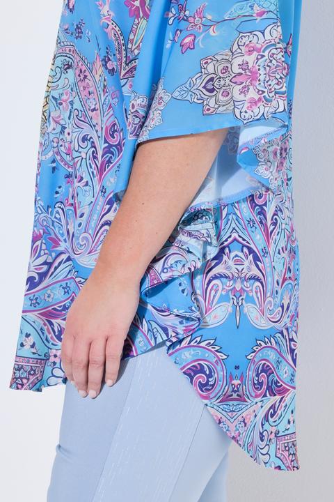 Actual product image Miamoda Loose fit all-over pattern blouse kaftan (42, 44)