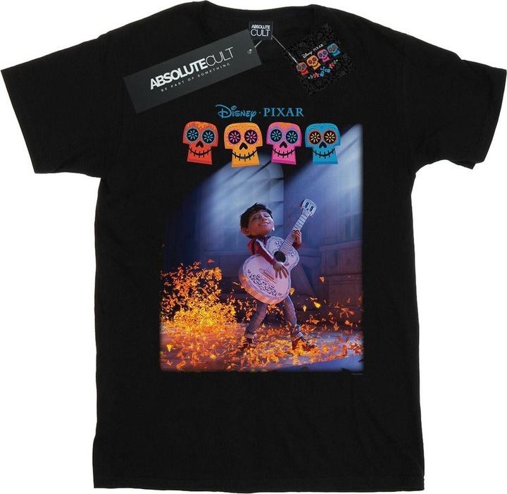Immagine prodotto Disney Coco Miguel Playing Guitar Maglietta Ragazze (140, 146)