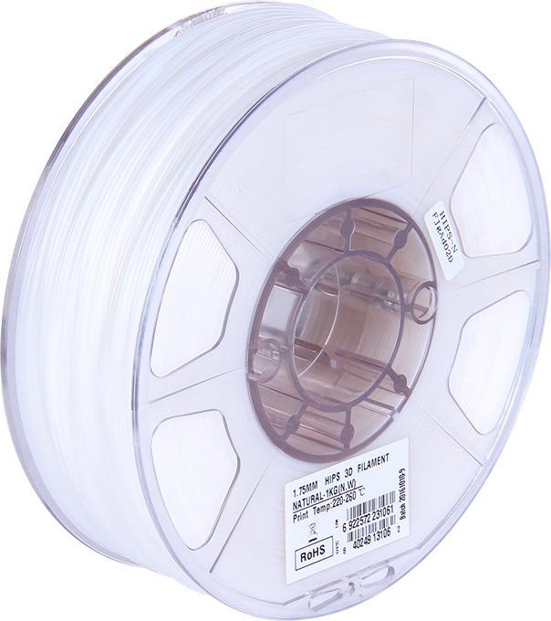 Actual product image eSUN HIPS Natural Filament 1.75mm 1Kg (HIPS, 1.75 mm, 1000 g)