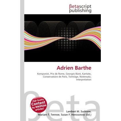 Adrien Barthe, Fachbücher