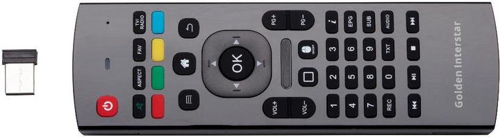 Produktbild Golden Interstar Airmouse with keyboard (Gerätespezifische Fernbedienung, Radio Frequency (RF), Infrarot)