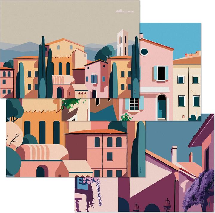 Trendform Set da tavola in carta TICINO (42 x 29.70 cm)