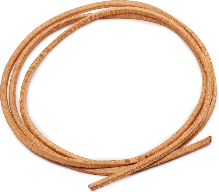 Actual product image VBS Leather strap natural, square, 2mm, 1m