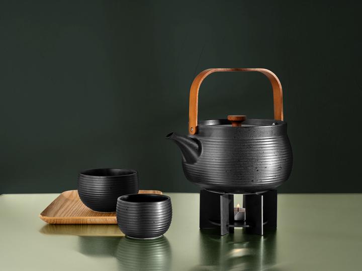 Image du produit ASA Selection Théière avec poignée en bois, black (1.50 l)