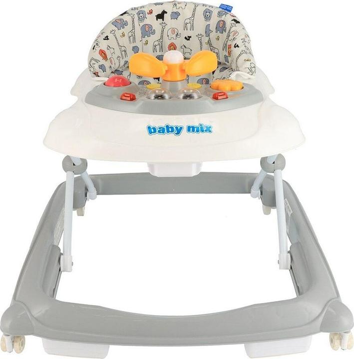 Produktbild Baby Mix 47976 Gehwagen Mit Lenker Silikonräder Grau