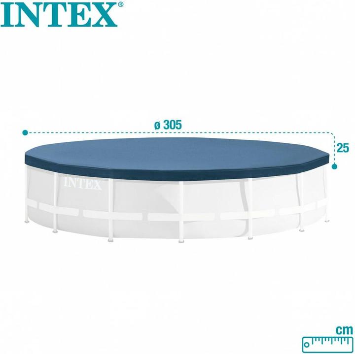 Immagine prodotto Intex Poolabdeckung 28030 METAL FRAME 305 x 25 x 305 cm