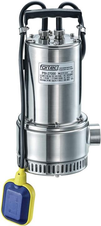 Fortec Pompe à eaux usées PSI-27000 (Pompe des égouts)