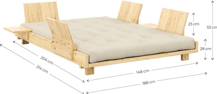 Image du produit Karup Design Social avec 2x dossier et 2x table d'appoint (140 x 200 cm)