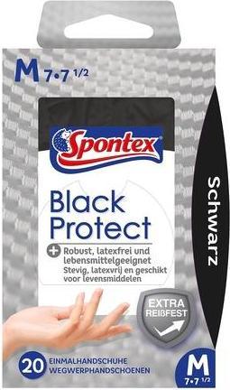 Spontex Einmalhandschuhe black protect X20 Gr. 7