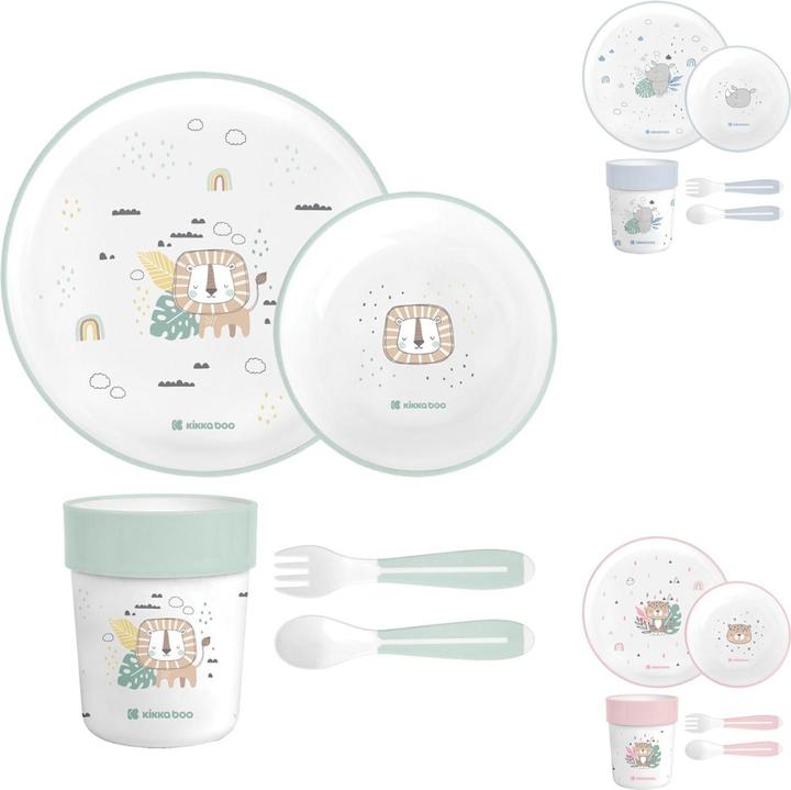 Actual product image Kikkaboo Savanna 5-piece tableware set