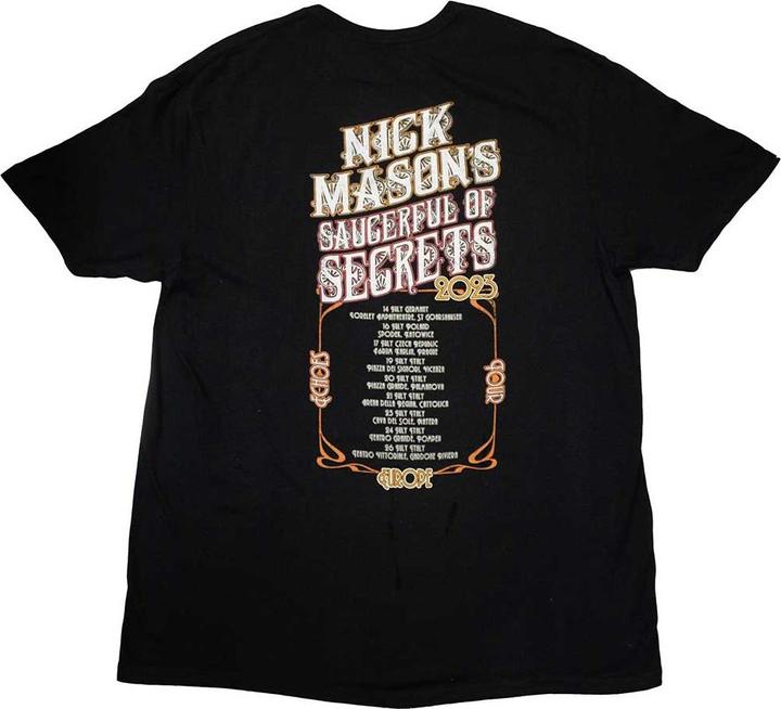 Produktbild Mason's Nick Saucerful Of Secrets Europe Tour 2023 TShirt (M)