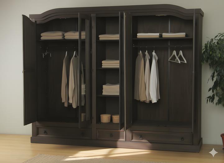 Produktbild Ebuy24 Kleiderschrank New Mexico (243 x 57 x 193 cm)