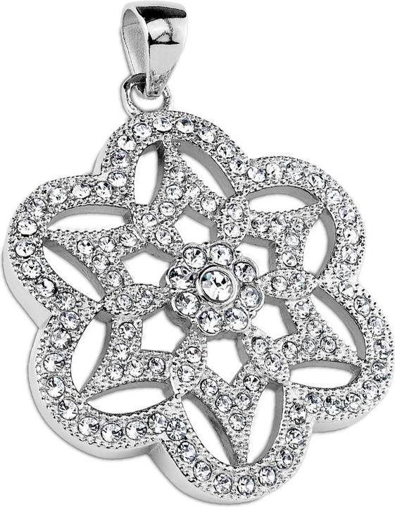 Immagine prodotto Star Piercing Ciondolo in argento a sei foglie di fiori (senza ottone, Acciaio chirurgico 316L)