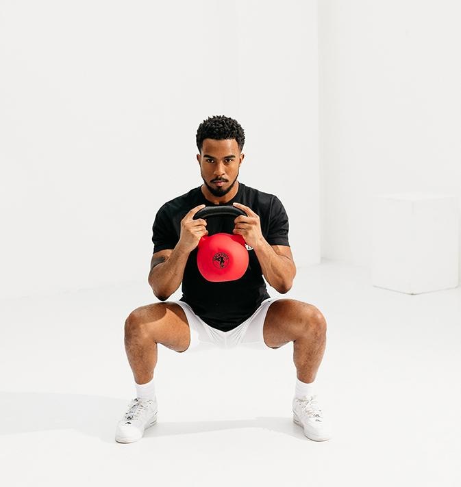 Actual product image Gorilla Sports Kettlebell (2 x 2 kg)