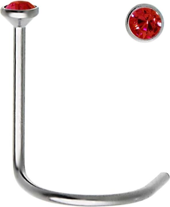 Immagine prodotto Bijouteria Piercing per naso (Acciaio inossidabile, Vetro (di orologio))