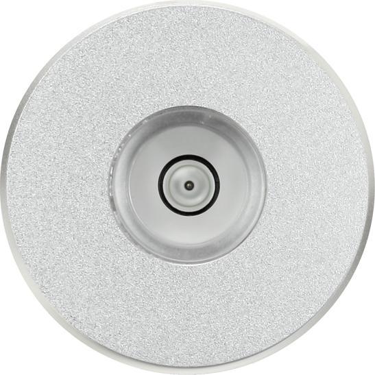 Actual product image Dynavox Aluminium Single Puck ASP3 with bubble level black (Panel weight)