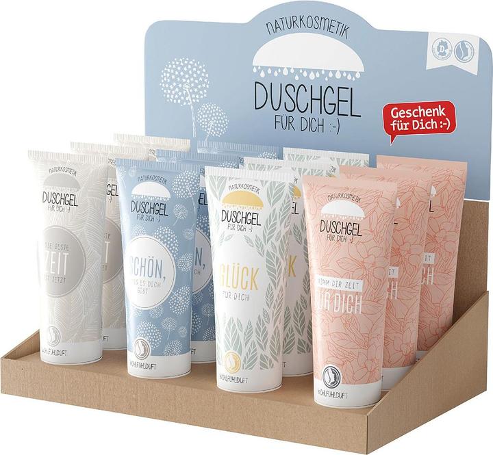 Image du produit Lavida Gel douche Relax assorti (200 ml)