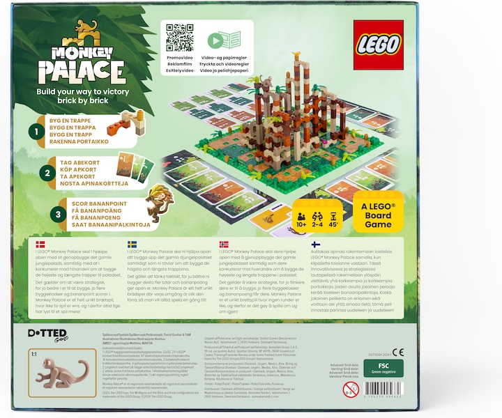 Immagine prodotto LEGO Palazzo delle Scimmie (Danese, Norvegese, Finlandese, Svedese)