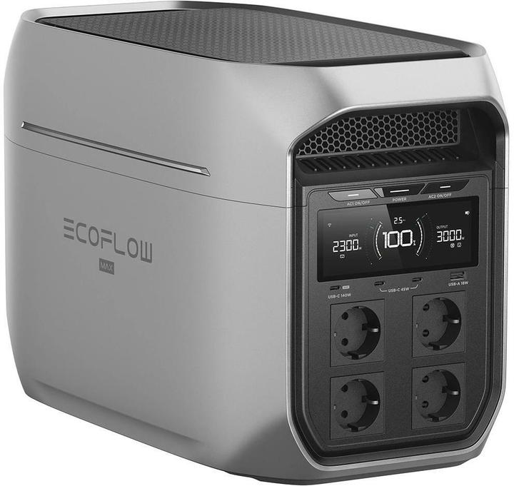 Actual product image EcoFlow Delta 3 Max Plus (2048 Wh, 22.10 kg)