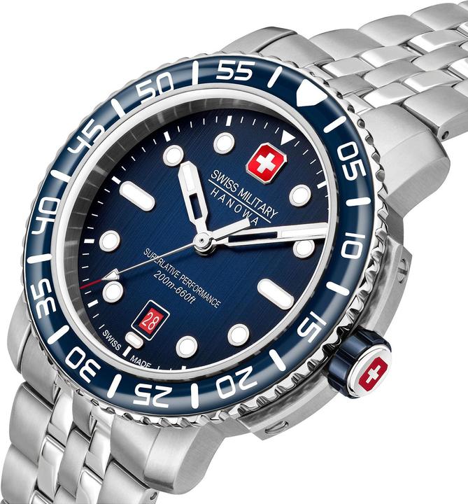 Produktbild Swiss Military Hanowa Herrenuhr (Taucheruhr, 44 mm)