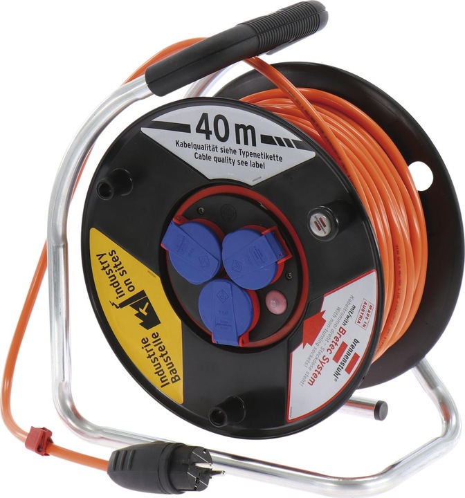 Produktbild Brennenstuhl Kabeltrommel Super Solid 3G1,5 Länge 40 m IP44 (40 m, 1.50 mm²)